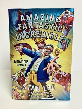 Marvel Stan Lee Amazing Fantastic Incredible: A Marvelous Memoir Graphic Novel